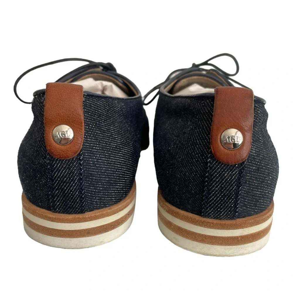 AGL ATTILIO GIUSTI LEOMRRUNI Italy Loafer High fashion euro 37 US 6.5 EUC